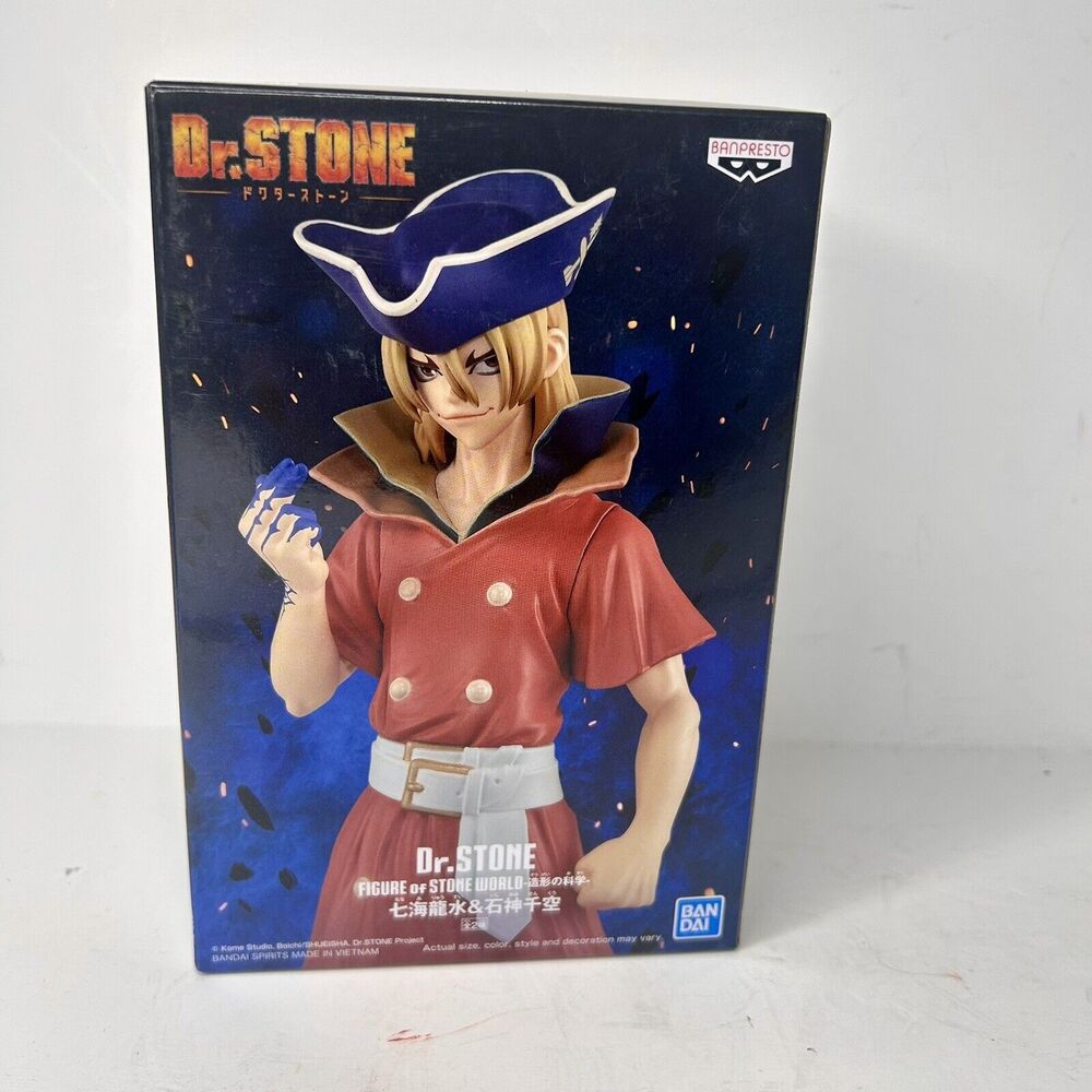 Dr. Stone Figure of Stone World Ver.A RYUSUI NANAMI Figure, Banpresto